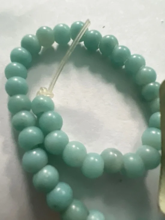 Amazonite Bead Strand Green 6mm - Picture 4 of 5